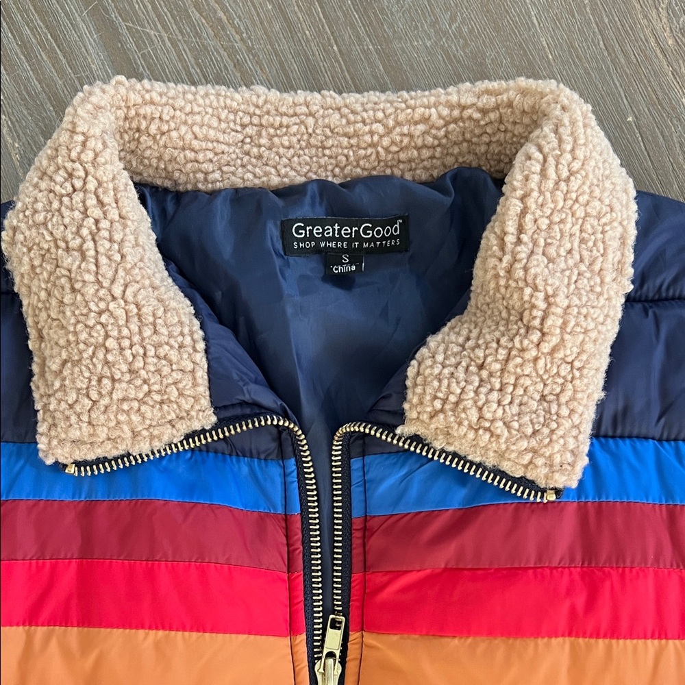 Aviator Nation Inspired Puffer Jacket by Greater Good - Picture 4 of 8
